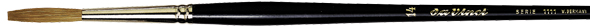 da Vinci Series 1111 Lettering Brush short length with clean, straight edge