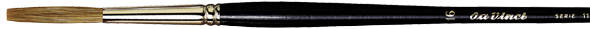 da Vinci Series 1150 Lettering Brush medium length with clean, straight edge