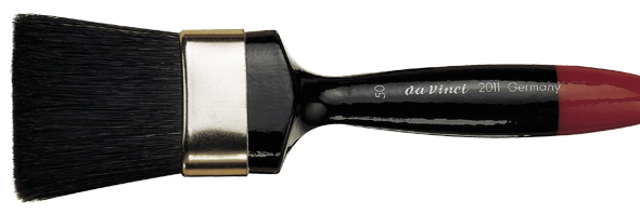 da Vinci Series 2011 Lacquering brush, straight chisel edge