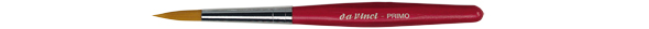 da Vinci Series 353R PRIMO, Synthetic round, red