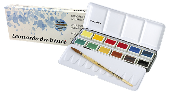 da Vinci Series 4029 FINEST
LEONARDO DA VINCI ARTISTS WATER COLOURS