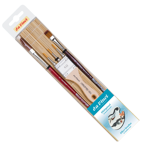 da Vinci Series 5322DV Effect brushes in bamboo mat