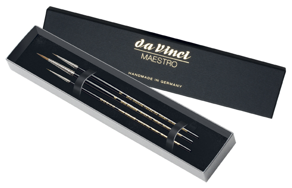 da Vinci Series 5500 MAESTRO water colour brush set in a gift box