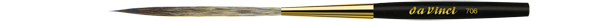 da Vinci Series 706 Short Stroke Brush, pointed tip