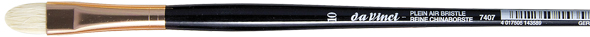 da Vinci Series 7407 Bristle oilpainting brush, filbert shape