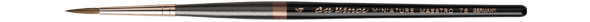 da Vinci Series 76 MINIATURE MAESTRO round, short and pointed