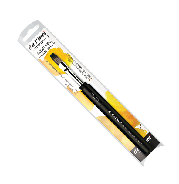 da Vinci Series 893TP CASANEO Water colour brush, flat so-called pocket brush