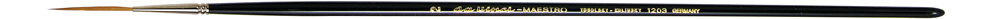 da Vinci Series 1203 Rigger, extra long length, sharp needle point