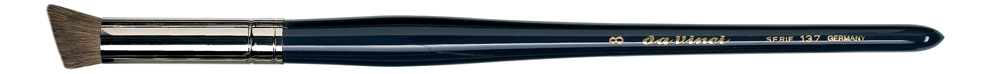 da Vinci Series 137 Pastel brush, slanted edge