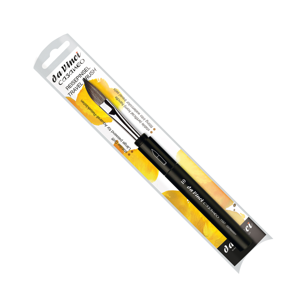 da Vinci Series 1597TP CASANEO Water colour brush, slanted edge so-called pocket brush