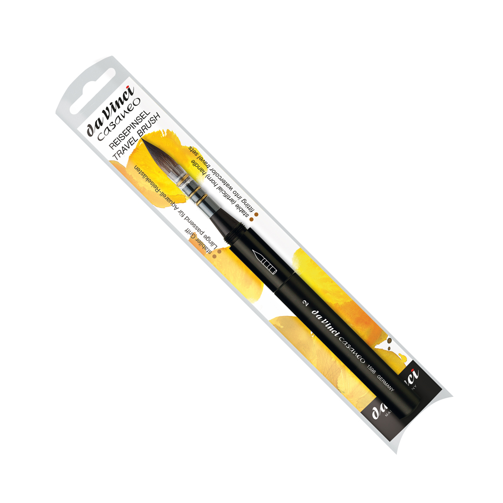 da Vinci Series 1598TP CASANEO Water colour and Wash brush, round so-called pocket brush