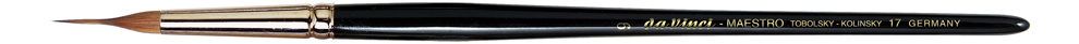 da Vinci Series 17 MAESTRO Liner brush with inlaid, extra long needlesharp tip