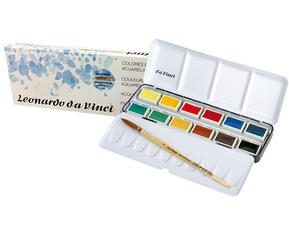 da Vinci Series 4029 FINEST
LEONARDO DA VINCI ARTISTS WATER COLOURS