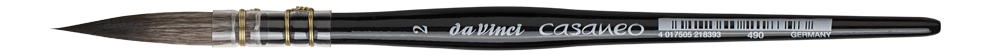 da Vinci Series 490 CASANEO Watercolour brush with long fibre setting