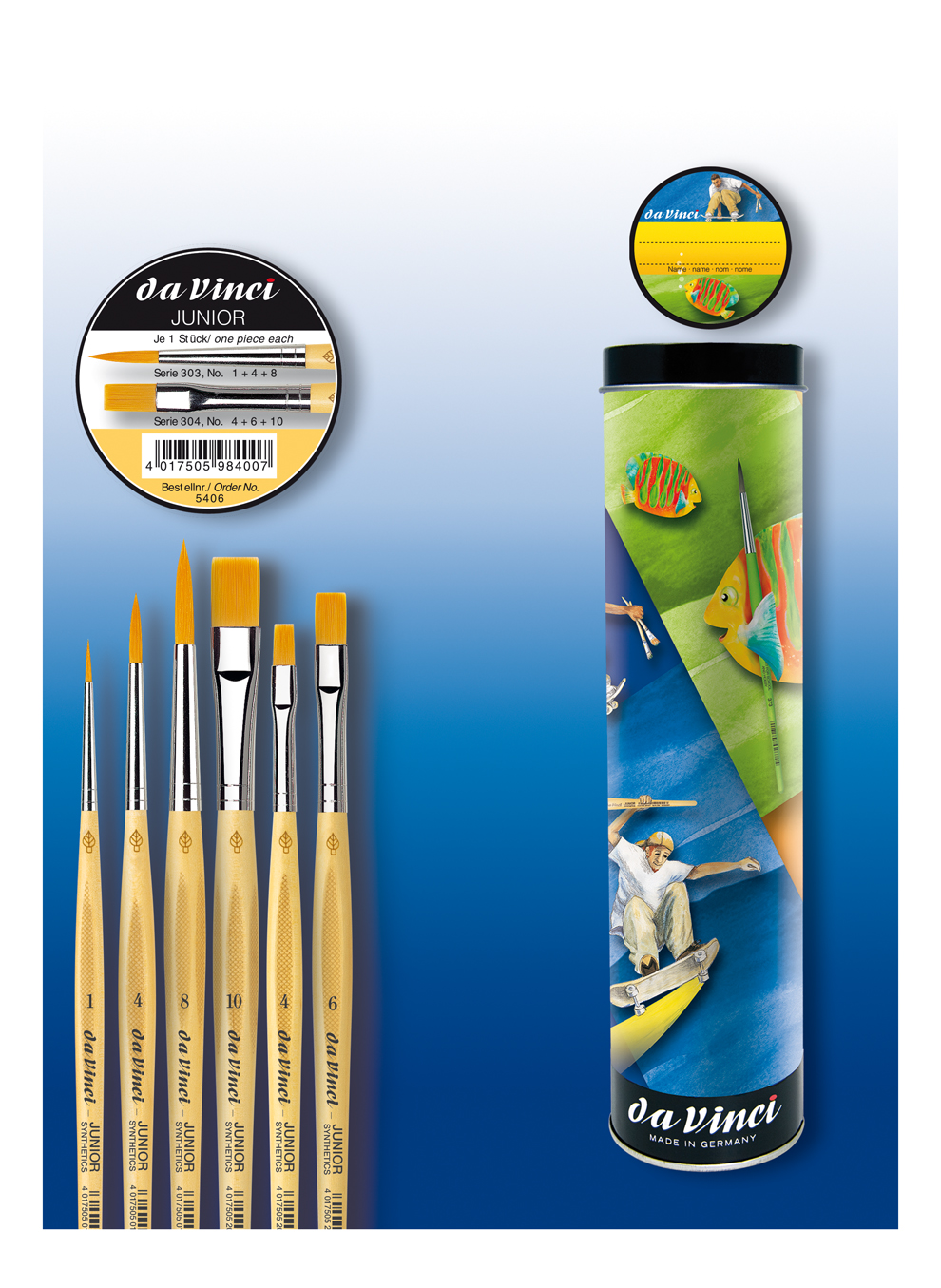 da Vinci Series 5406 JUNIOR brush box