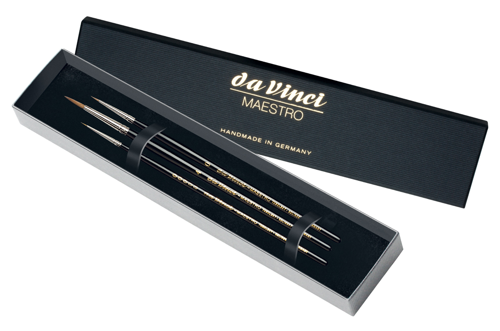 da Vinci Series 5500 MAESTRO water colour brush set in a gift box