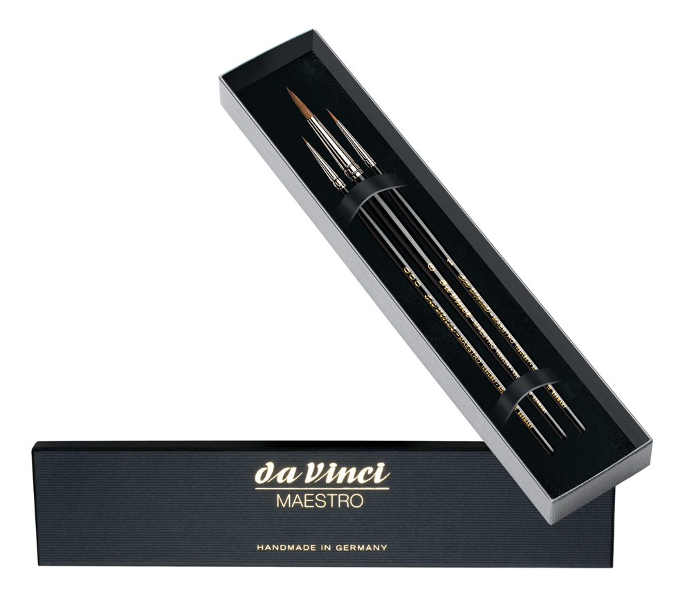 da Vinci Series 5502DV MAESTRO water colour brush set in a gift box