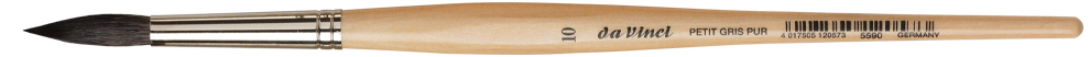 da Vinci Series 5590 PETIT GRIS PUR Water colour brush round