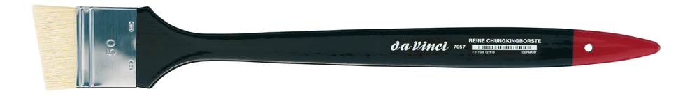 da Vinci Series 7057 Universal artist hog brush, slanted edge