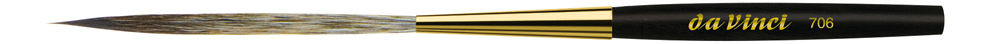 da Vinci Series 706 Short Stroke Brush, pointed tip