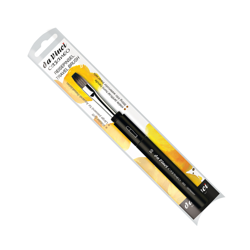 da Vinci Series 893TP CASANEO Water colour brush, flat so-called pocket brush